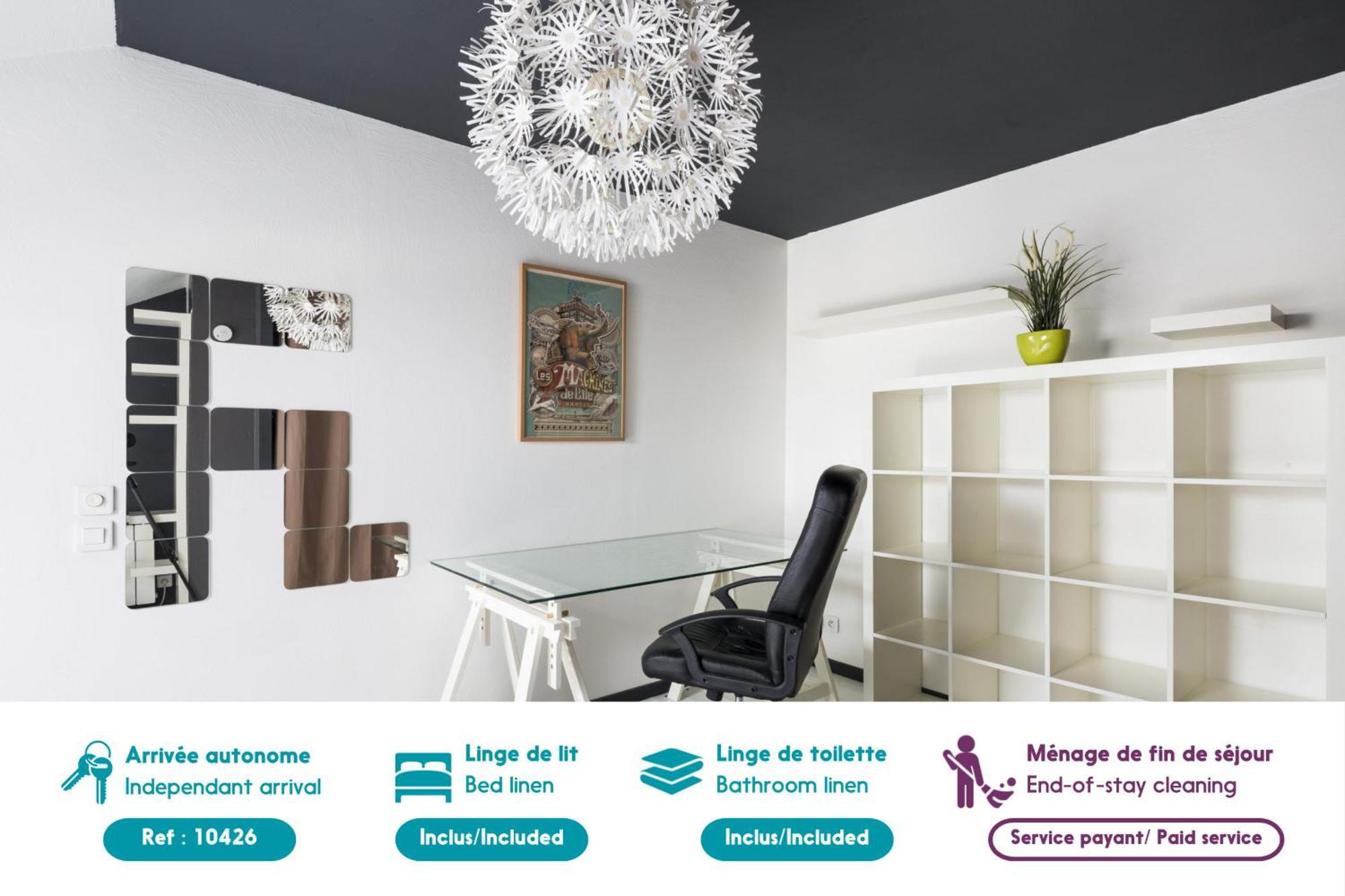 Apartamento L'Orchestre Cocon En Plein Centre Avec Parking Nantes Exterior foto